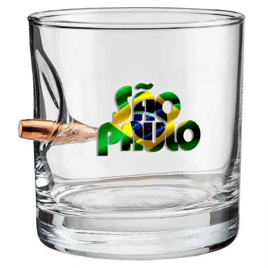 Sao Paulo Bullet Whiskey Glasses