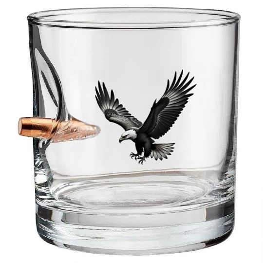 us eagle Bullet Whiskey Glasses