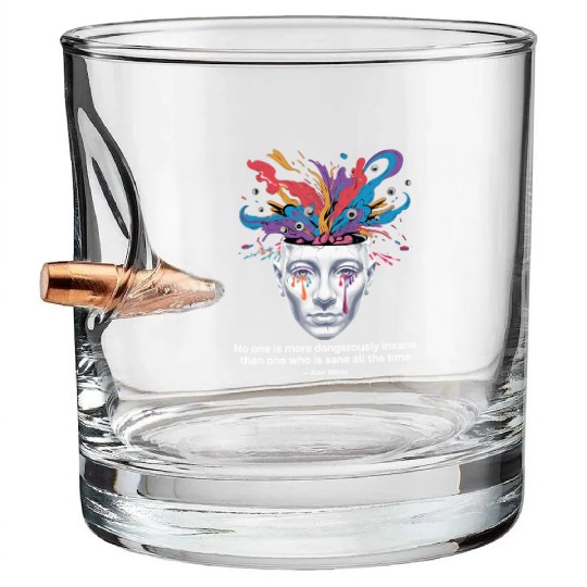 Mind Unleashed | Watts Psychedelic Insight Bullet Whiskey Glasses