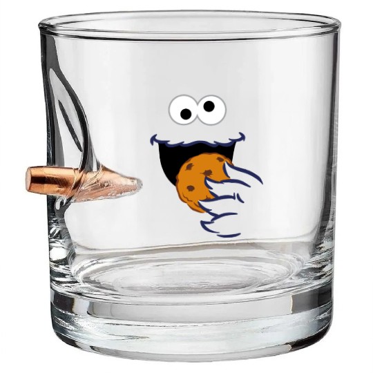 Sesame Street Costume Design Cookie Monster Bullet Whiskey Glasses