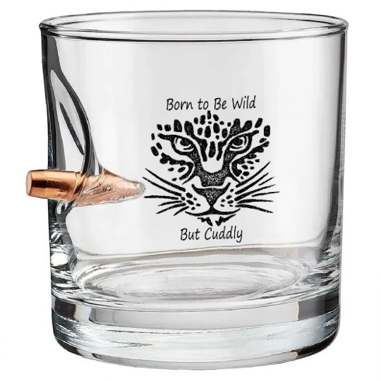 Born to Be Wild – But Cuddly Bullet Whiskey Glasses