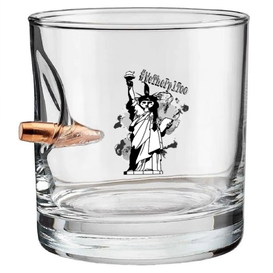 #WeThePeopleToo - Native American Representation Bullet Whiskey Glasses