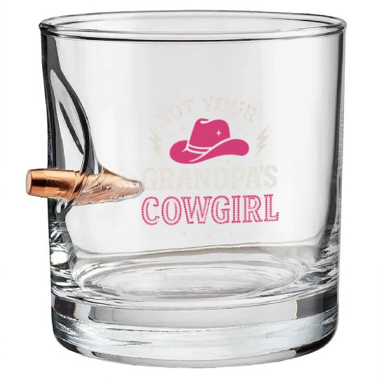 Soft Cowgirl Floral Rodeo Western Aesthetic Horse Bullet Whiskey Glasses
