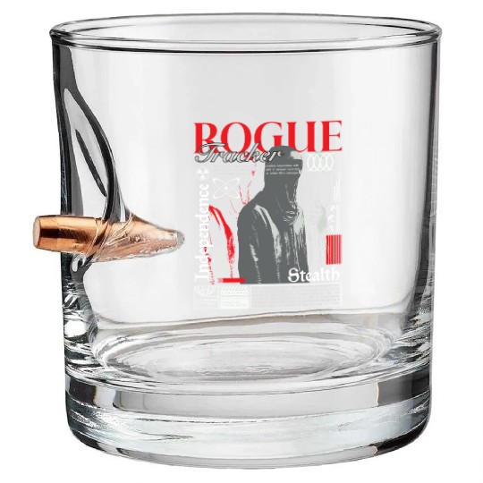 Rogue Tracker Bullet Whiskey Glasses