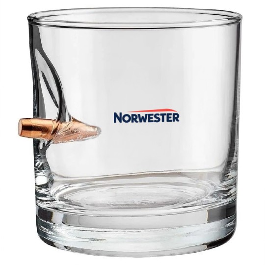 Bold Norwester Font Bullet Whiskey Glasses – Urban Streetwear Vibes
