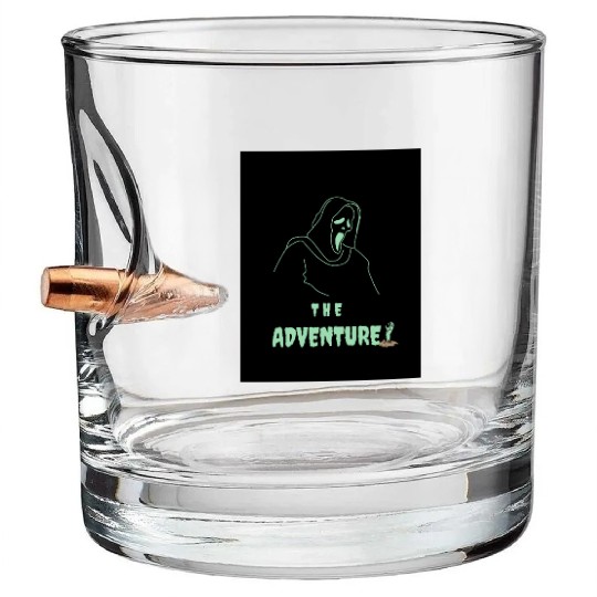 The Adventure Ghostface Bullet Whiskey Glasses