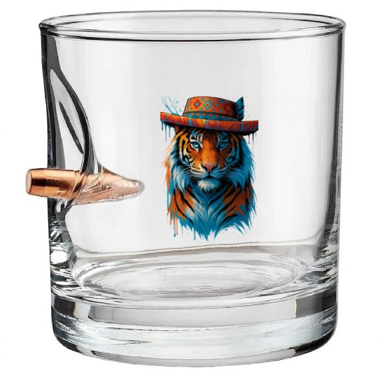 Tiger of Elegance Bullet Whiskey Glasses