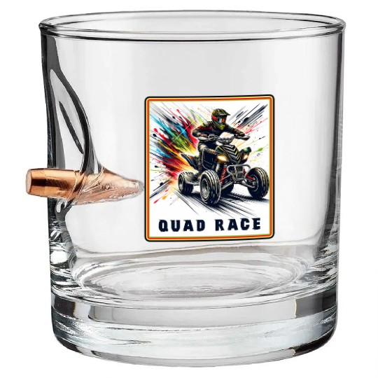 Quad Race - Speed Explosion Bullet Whiskey Glasses