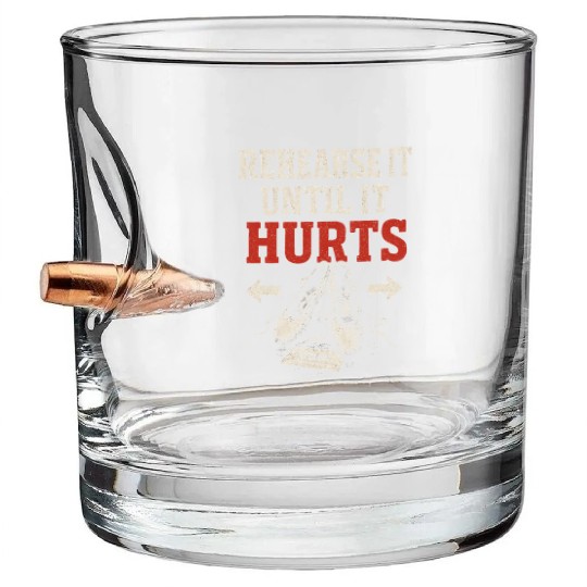 Theater Kid Drama Club Musical Theater Nerd Stage Bullet Whiskey Glasses