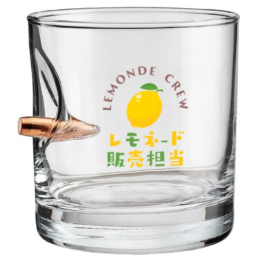 Lemonade Crew Kawaii Lemon Bullet Whiskey Glasses