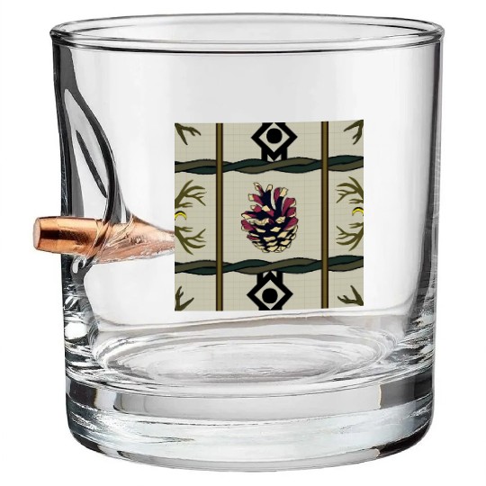 Forest Crown Bullet Whiskey Glasses