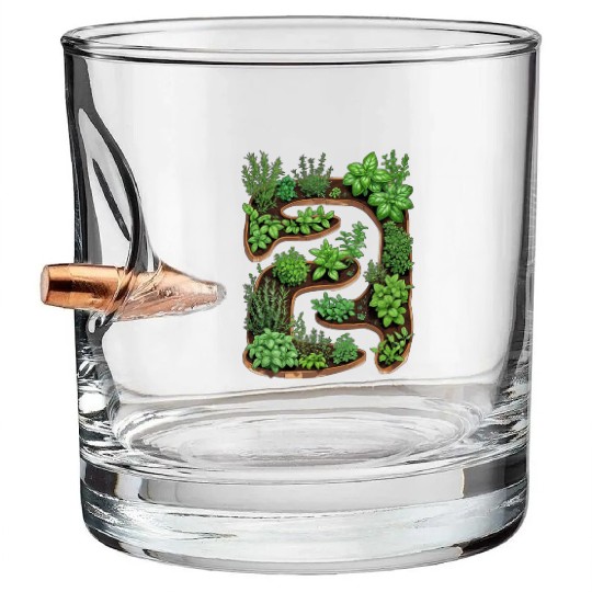 City Herb Garden Oasis Blueprint Bullet Whiskey Glasses