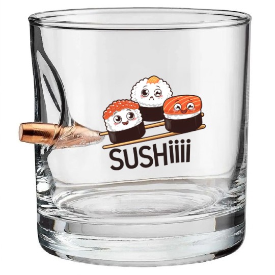 Sushi Bullet Whiskey Glasses