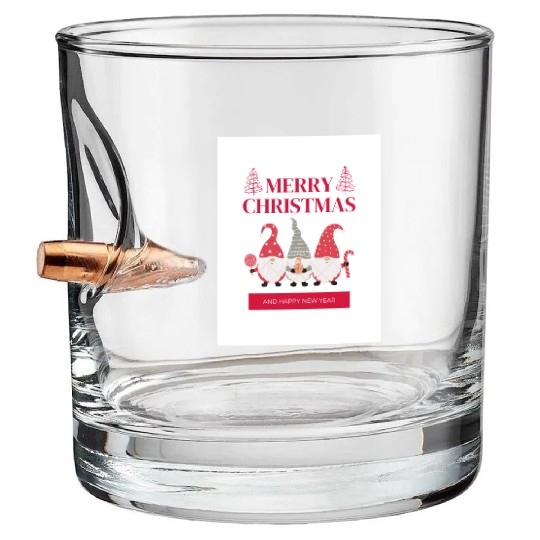 gnomes Bullet Whiskey Glasses