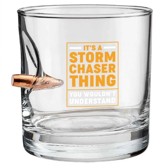 Storm Chaser Stormtrooper Weather Bullet Whiskey Glasses