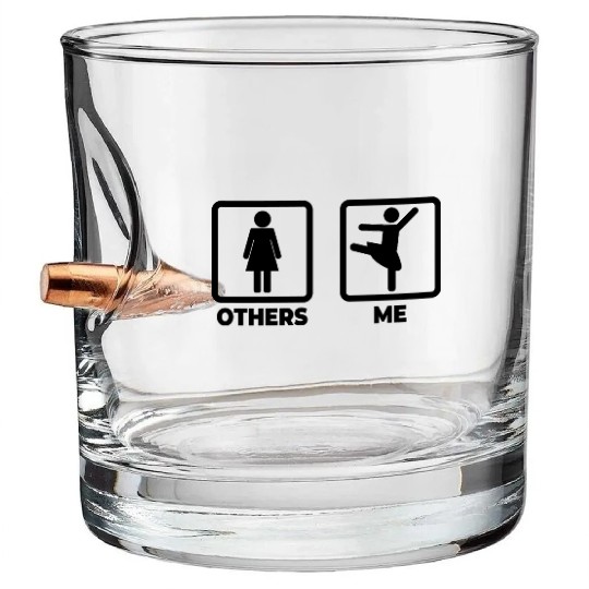 Ballet Dancer Life Bullet Whiskey Glasses
