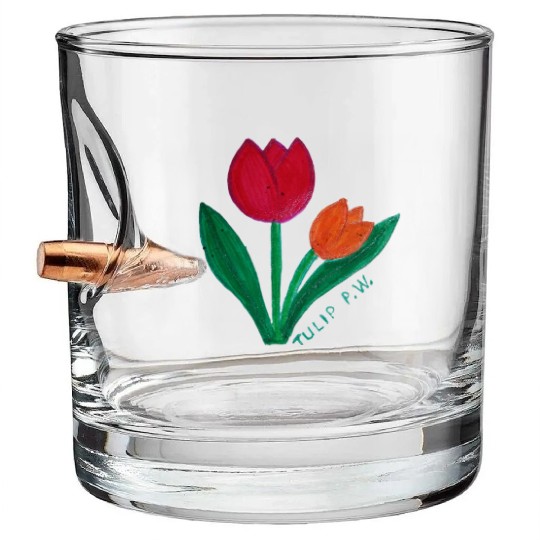Tulip Bullet Whiskey Glasses