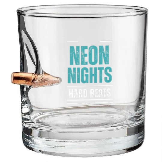 EDM Rave & Cyberpunk Streetwear Bullet Whiskey Glasses
