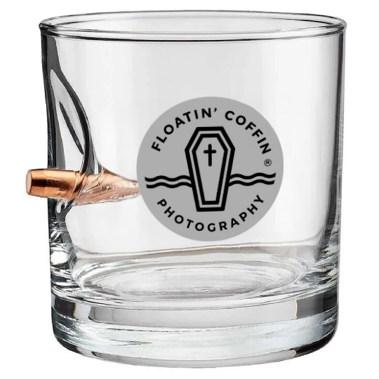 Floatin Coffin Photography Bullet Whiskey Glasses