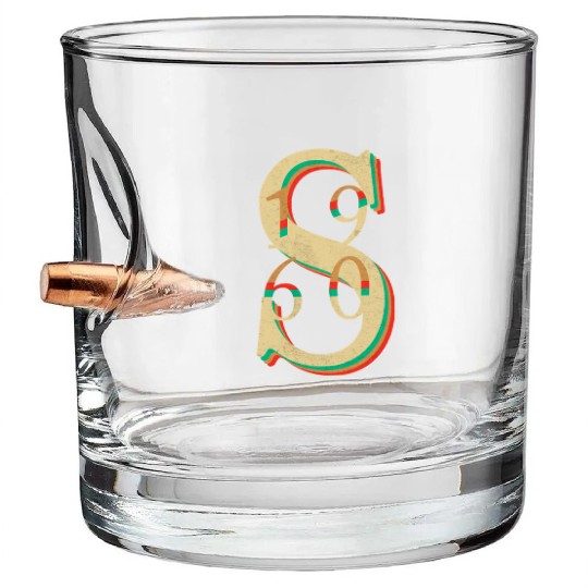 Unique Vintage '1960s' Design Bullet Whiskey Glasses