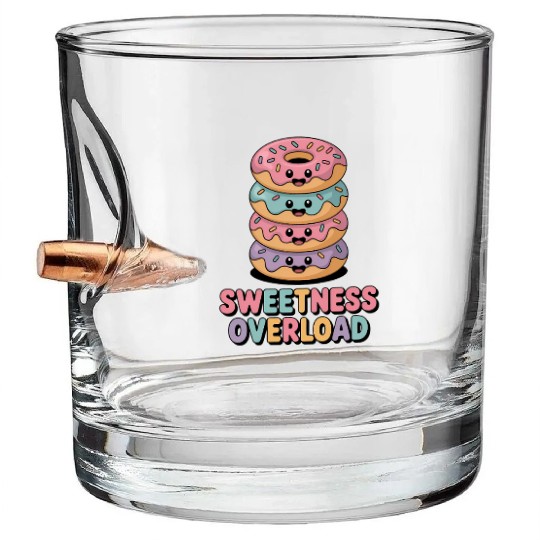 Sweetness Overload | Donut Kids Bullet Whiskey Glasses