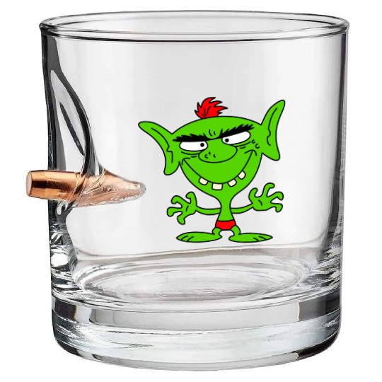 green goblin Bullet Whiskey Glasses