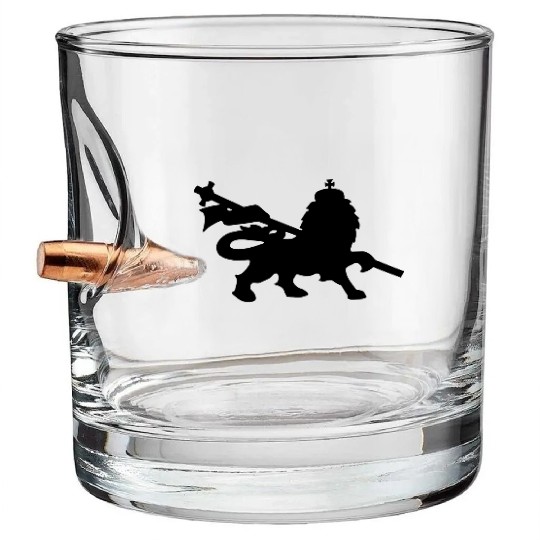 lion of judah Bullet Whiskey Glasses