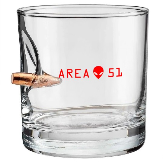 area 51 Bullet Whiskey Glasses