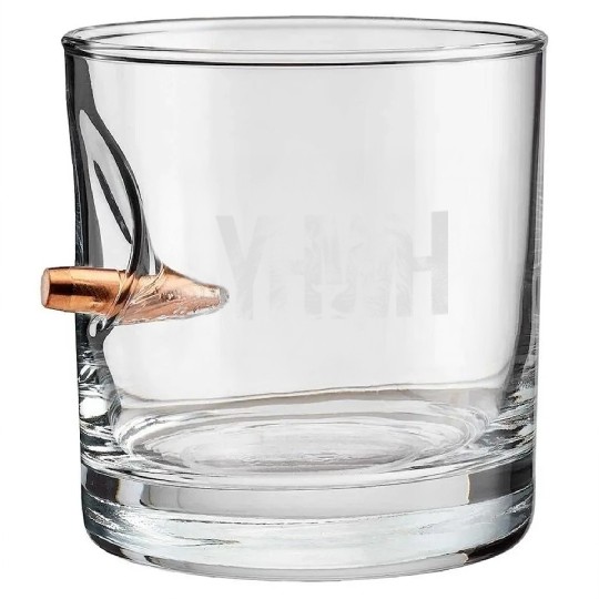 YHWH (Yahweh) Lion Bullet Whiskey Glasses