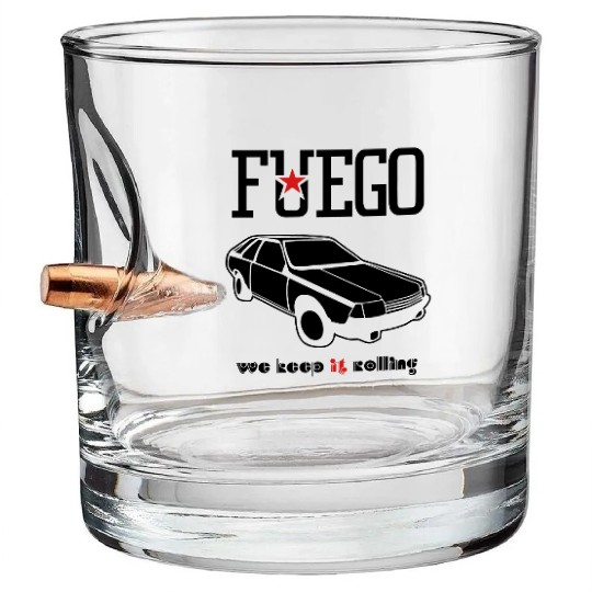 Rogue Fuego With Bullet Whiskey Glasses
