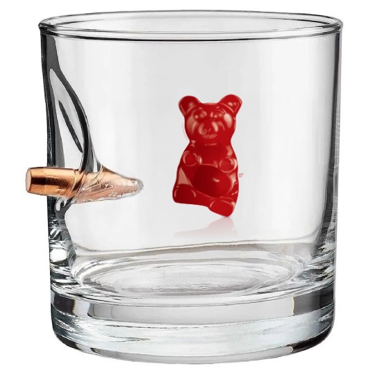 Gummy Bear (plain) Bullet Whiskey Glasses