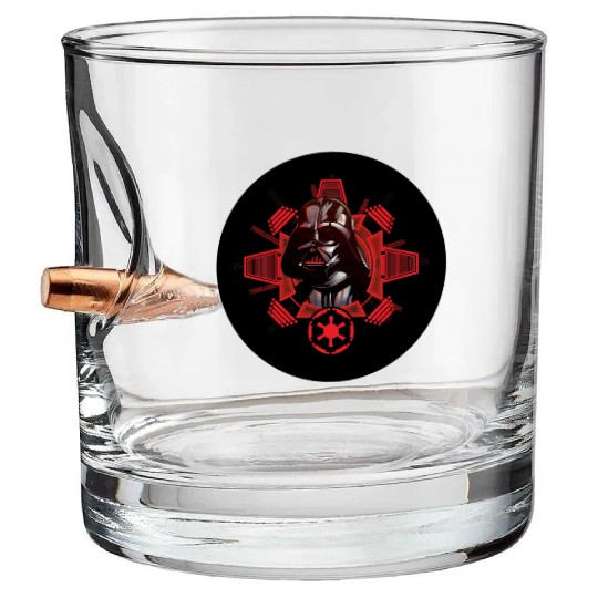 Cool Star Wars Darth Vader art Bullet Whiskey Glasses