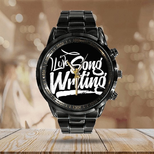 Songwriter Songwriting Writing Song Writer Compose Calendar Steel Band Watch