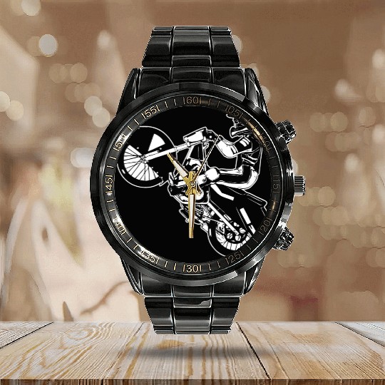 Ice Speedway - Speedway on Ice Calendar Steel Band Watch