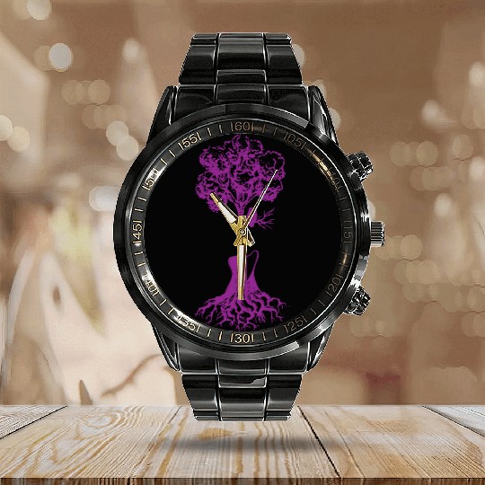 Bass Player, Bass Guitar, Guitarist Gift Calendar Steel Band Watch
