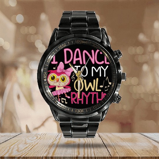 Ballet Ballerina Dance Dancer Dancing Ballet Gift Calendar Steel Band Watch