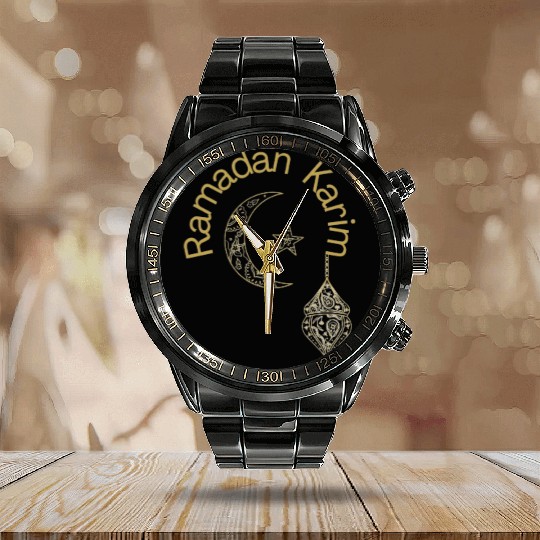 Ramadan Karim Calendar Steel Band Watch