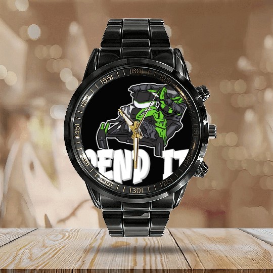 Extreme Gonna Send It Calendar Steel Band Watch