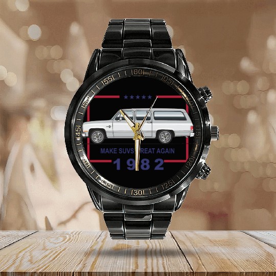 MAKE Light Silver Calendar Steel Band Watch