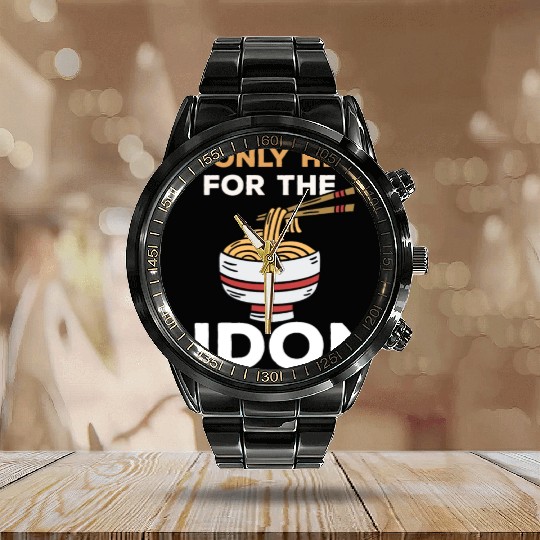 Udon Calendar Steel Band Watch