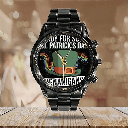 Ready For Some St. Patrick's Day Shenanigans? - St Calendar Steel Band Watch