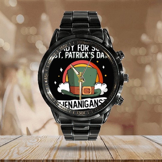 Ready For Some St. Patrick's Day Shenanigans? - St Calendar Steel Band Watch