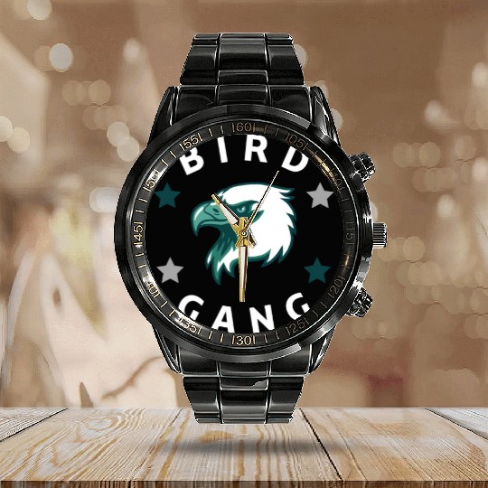 Eagle Bird Gang Funny Philadelphia Calendar Steel Band Watch