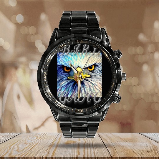 BIRD GANG Calendar Steel Band Watch
