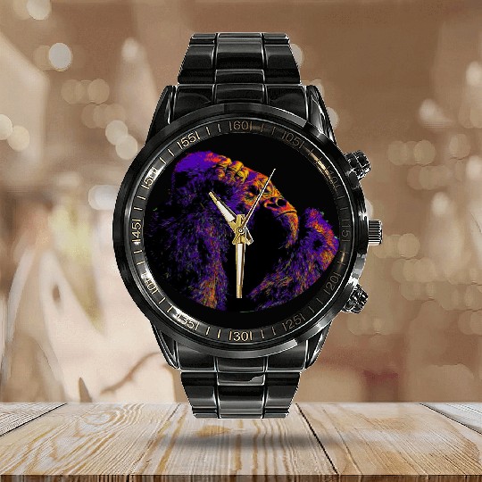 Gorilla Calendar Steel Band Watch