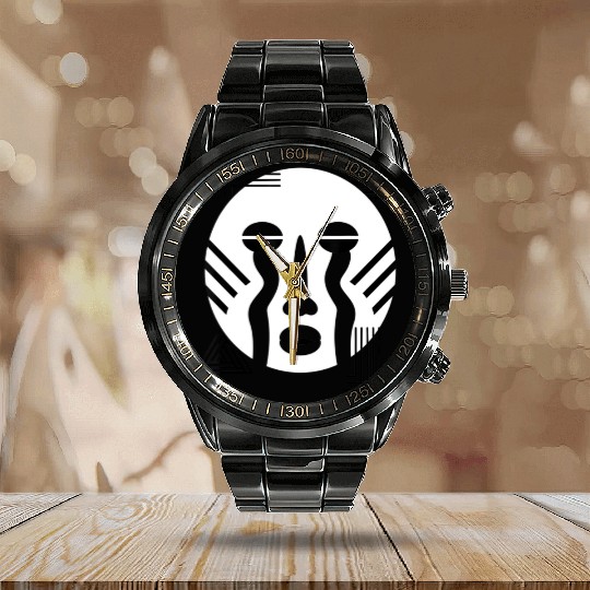 Orange Unity Day Canada Indigenous People Calendar Steel Band Watch