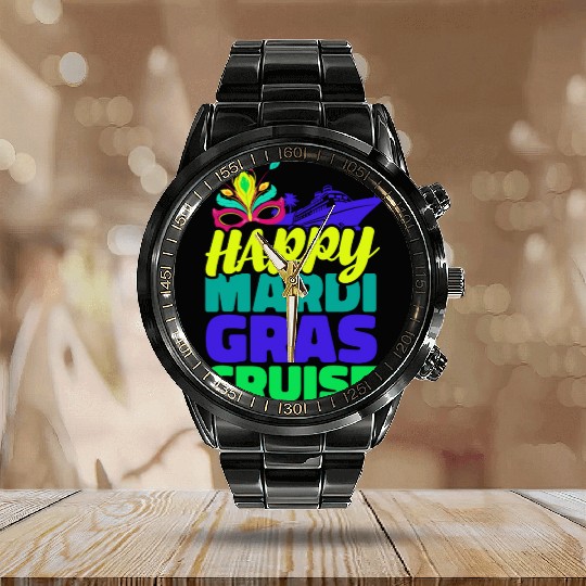 Mardi Gras Mardi Gras Parade Mardi Gras Costume Gi Calendar Steel Band Watch