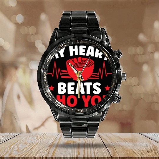 My Heart Beats Pho You Vietnamese Noodles Food Calendar Steel Band Watch