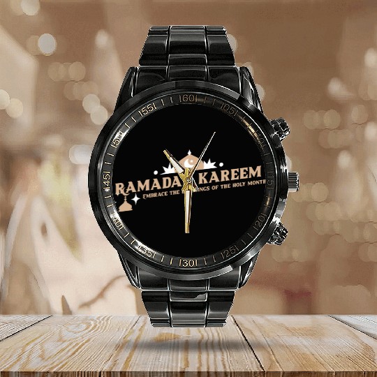 Ramadan Calendar Steel Band Watch