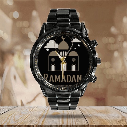 Ramadan Calendar Steel Band Watch